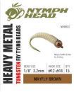 Heavy Metal Tungsten-Mayfly Brown 2.4mm