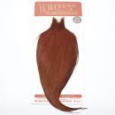 Whiting Bronze Cape White dyed Brown